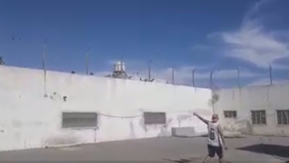 Video: así fue el intento de fuga de internos en el penal de Roca