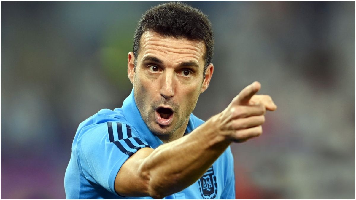 Cuál es el único jugador de la Selección con el que Scaloni está enojado
