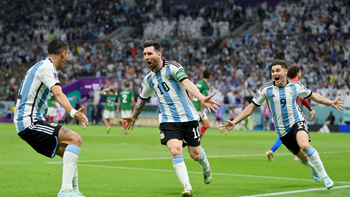 Video: con este golazo de Messi, Argentina abrió el marcador