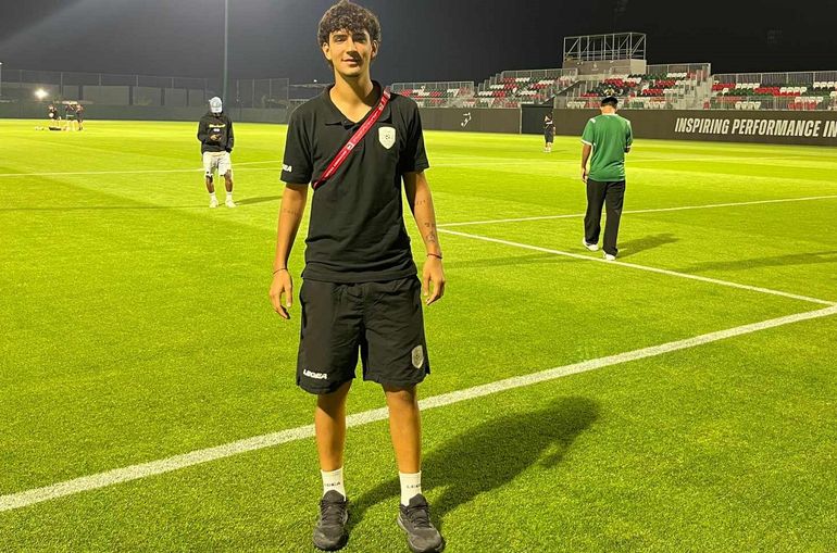 El joven de 19 años dio detalles acerca de la experiencia de vivir la guerra en primera persona. Foto: Gentileza.