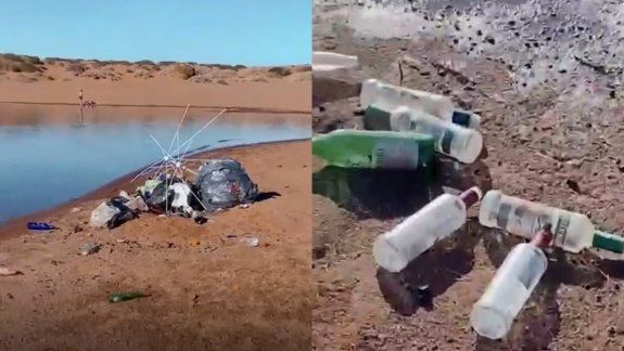 Fueron a Barreales y se encontraron con un basural
