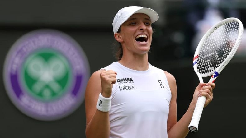Los números demoledores de Iga Swiatek, la nueva campeona de Wimbledon