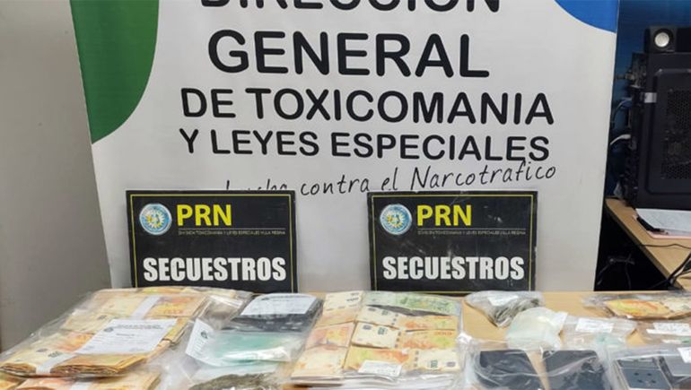 Por una denuncia anónima, desarticularon tres kioscos de drogas en Huergo