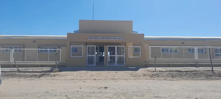 El edificio escolar fue inaugurado en 2024 en Catriel. El edificio escolar fue inaugurado en 2024 en Catriel.