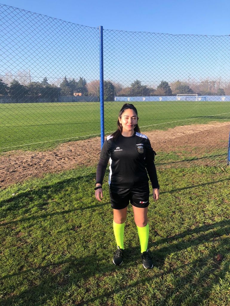 Brianna Brust, una gran promesa del arbitraje regional