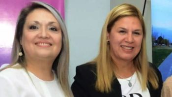La exvicegobernadora Gloria Ruiz junto a la candidata a senadora para octubre próximo