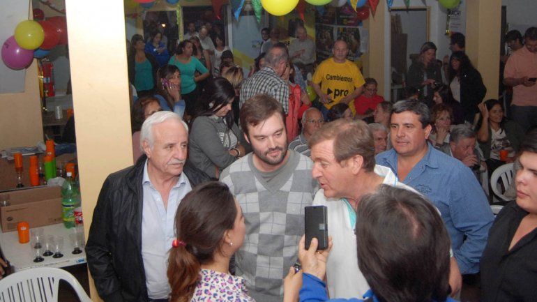 Así festejaron los cipoleños en el búnker de Cambiemos