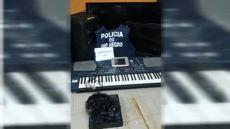 Por un llamado anónimo encontraron todo lo que habían robado