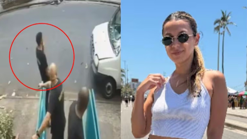 Agostina Páez, la abogada argentina detenida en Brasil acusada de racismo, se reencontró con su padre y su hermana en Río de Janeiro después de casi un mes.