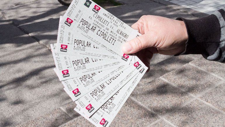 Cipo está en alerta por  las entradas falsificadas