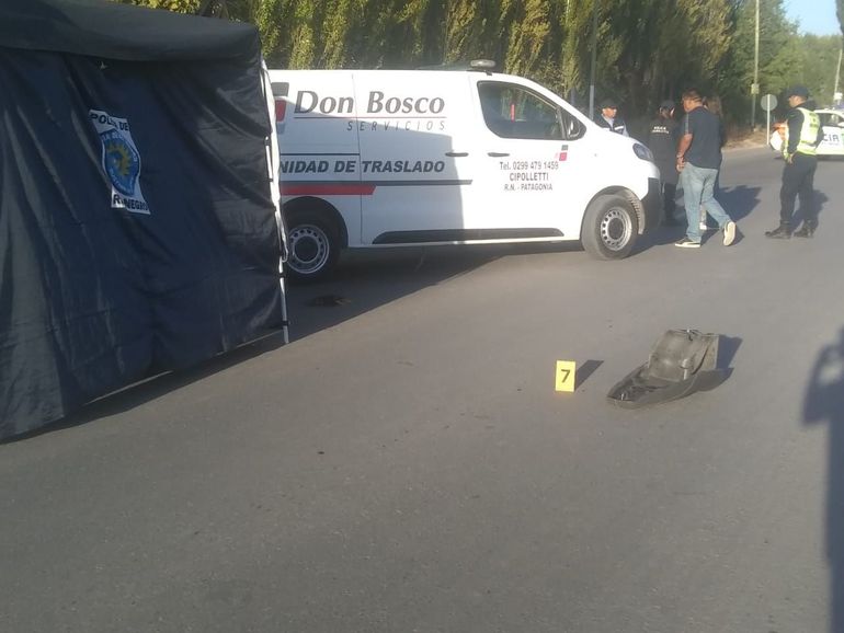 La víctima fatal era un vecino de Fernández Oro de 39 años. 