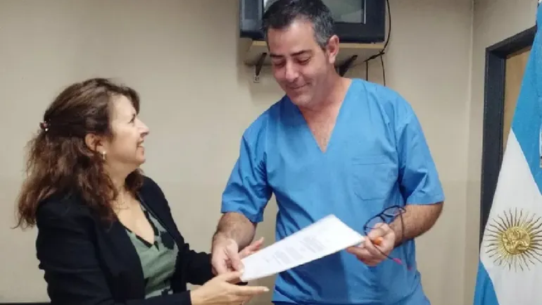 Sauel De Souza asumió como director del hospital Carlos Rais el 13 de abril de 2024.