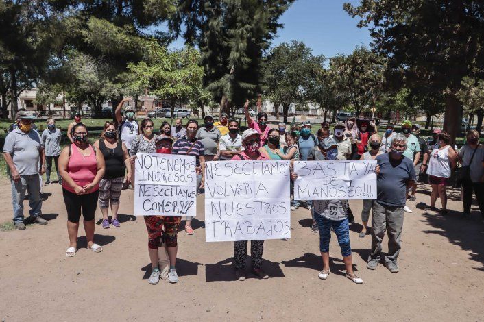Feriantes movilizados quieren volver a la plaza del Don Bosco