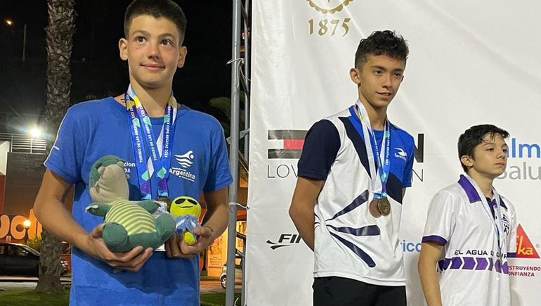 Nadadores rionegrinos brillaron en el Torneo de las Américas en Perú