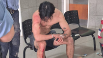 El joven, de 27 años, padece un problema de salud mental. 