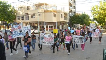 La marcha del viernes para reclamar justicia. Foto Antonio Spagnuolo.