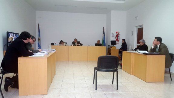 Una de las audiencias por el homicidio de Ana Zerdán