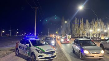 El control de tránsito se llevó adelante la noche del martes en la intersección de la Ruta Chica y Circunvalación.&nbsp;