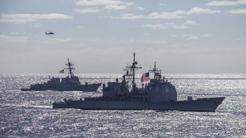 alerta en china por buques de guerra yanquis que navegan en taiwan