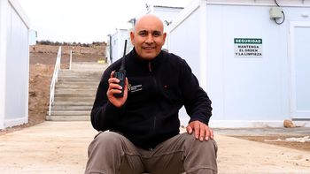 Juan Ayalef, el trabajador minero que hoy proyecta su futuro gracias a Calcatreu.
