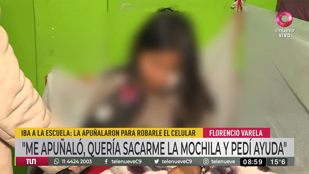 Me muero mamá: el grito de una nena a la que apuñalaron 