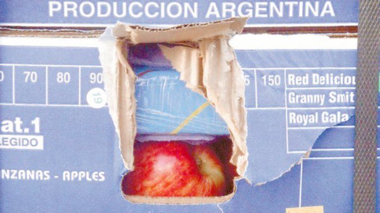 La droga fue descubierta por casualidad por un controlador de la aduana.