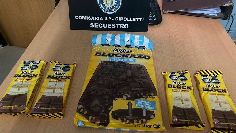 Robo del Día de Enamorados: se llevó chocolates de un kiosco y lo atraparon minutos después