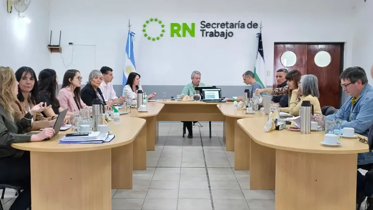 La mesa paritaria se realiz&oacute; este martes en Viedma.