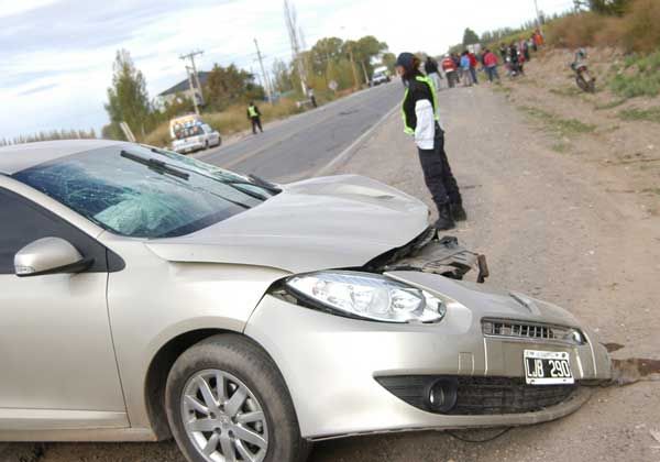 Murió un motociclista en accidente en la Ruta 22