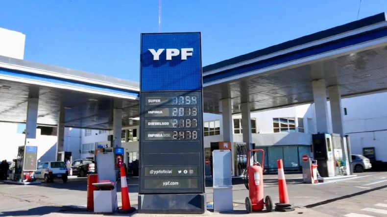 El precio de la nafta súper en Neuquén el 1° de abril de 2026.