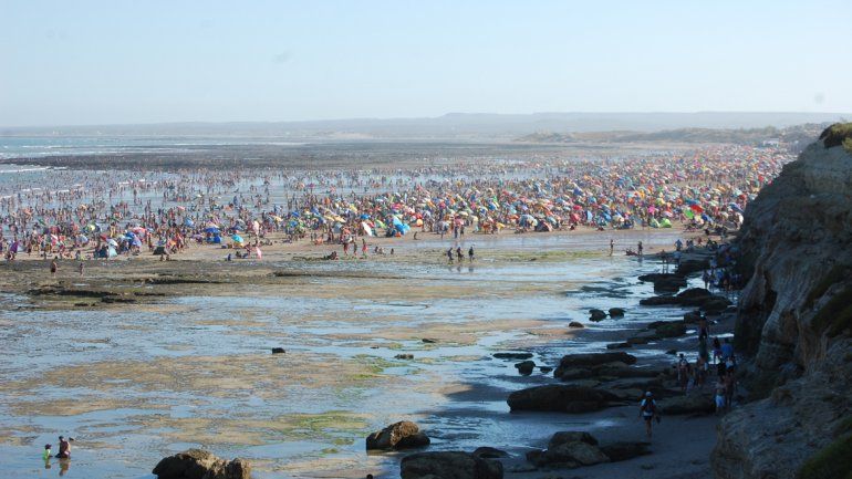 Las Grutas tuvo su primera ocupación plena durante el finde XL.