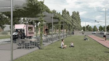 El paseo del Mercado, el nuevo parque que proyecta el Municipio.