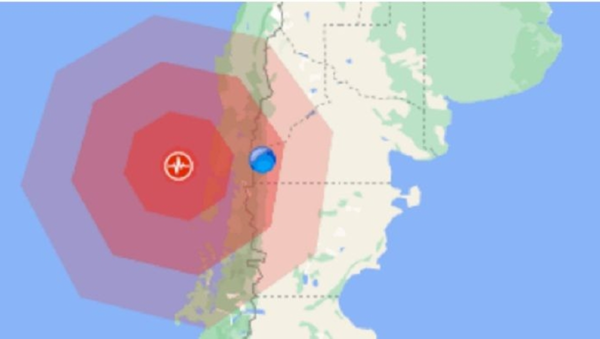 Un sismo de 6