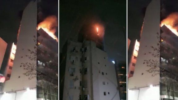 Tragedia en Recoleta: los videos captados por vecinos