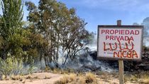 incendio en un lote puso en peligro las casas del centro neuquino