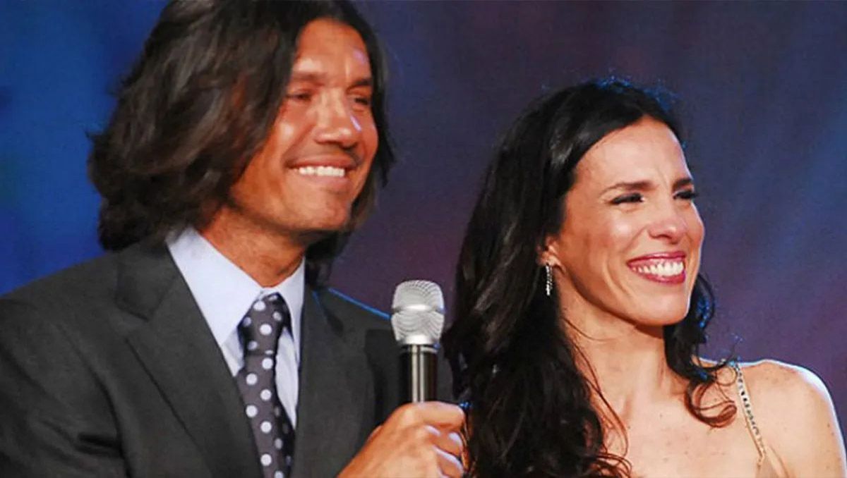 Tinelli se mostró junto a Paula Robles tras su separación