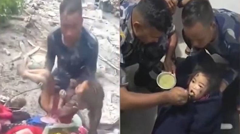 Milagro en Nepal: rescataron con vida a una nena de seis años que pasó 60 horas atrapada | LMCipolletti.com Milagro en Nepal: rescataron con vida a una nena de seis años que pasó 60 horas atrapada