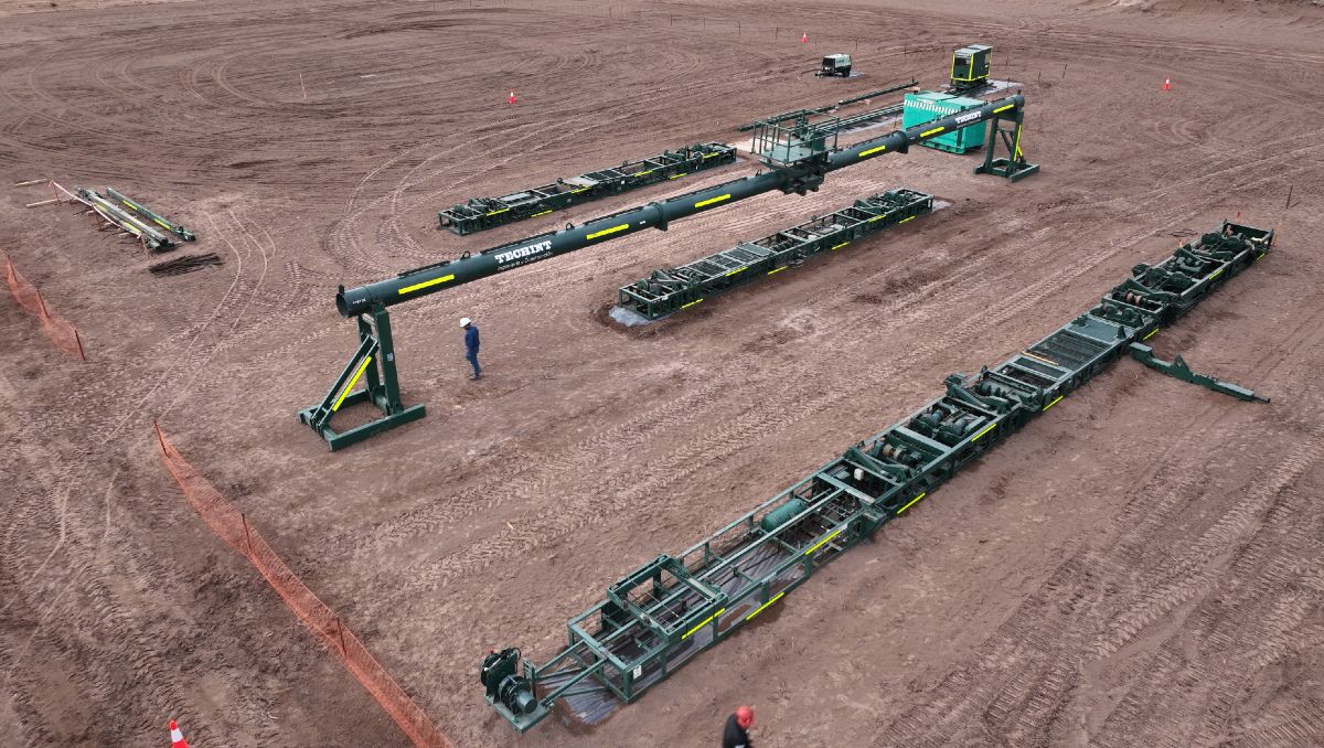 Gasoducto: instalan un equipo que reducirá los tiempos de construcción