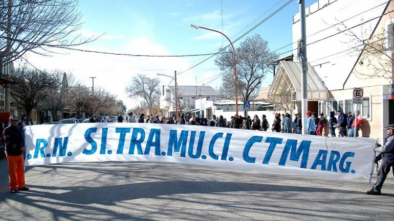 El gremio Sitramuci ha encabezado varias protestas a lo largo de la gestión de Abel Baratti