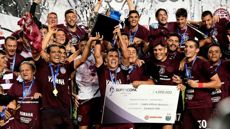 Lanús, un súper campeón a lo grande