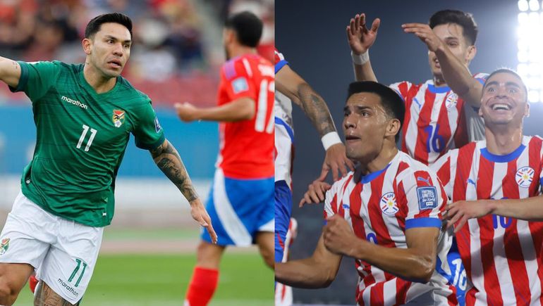 Bolivia y Paraguay dieron el batacazo en las Eliminatorias.