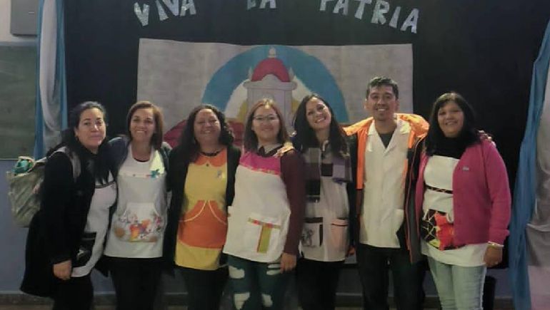 Maestros de la Escuela 234.