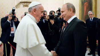 francisco recibio a putin por tercera vez