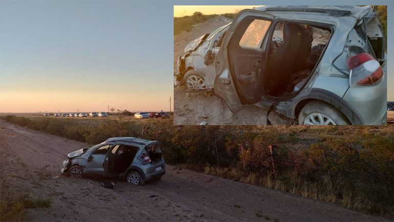 Fatal vuelco en las rutas rionegrinas