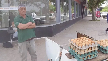 Luisito vendedor de huevos