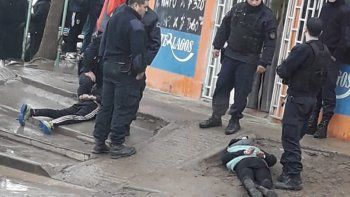 la policia impide un asalto y atrapa a dos ladrones