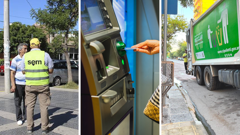 Los servicios funcionarán y los que no en Cipolletti.