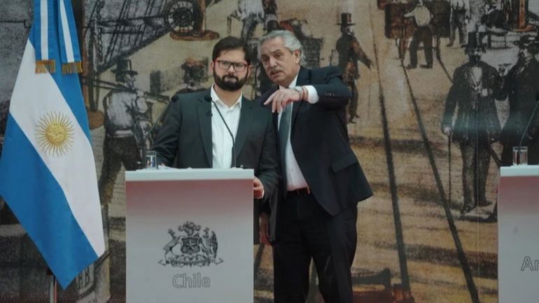 Fernández y Boric, unidos por el destino común y la hermandad
