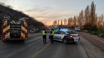El choque fatal ocurrió este miércoles a la madrugada en la ruta 7, cerca de Añelo / 