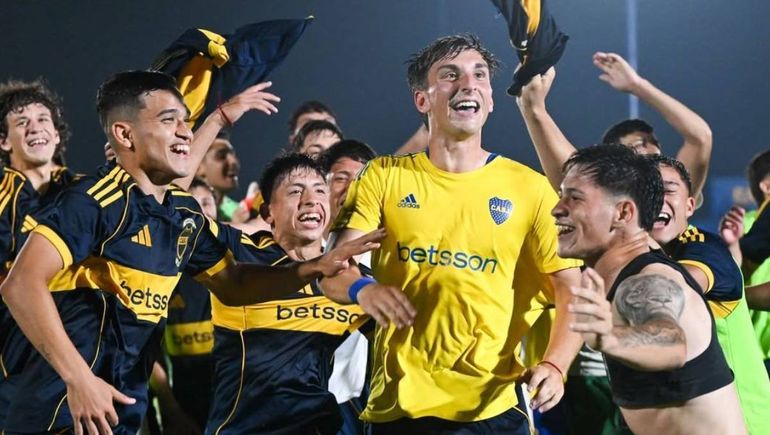 La reserva de Boca ganó otro título